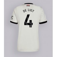 Manchester United Matthijs de Ligt #4 Kolmaspaita 2024-25 Lyhythihainen